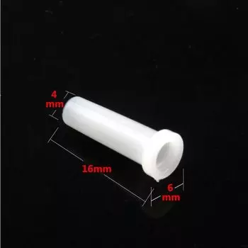 Пластиковые фитинги для труб CNWIKIYA 1/4", белые, 10 шт