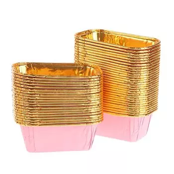 Пластиковые формы для кексов TPXCKz, 50 шт.