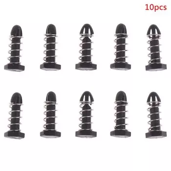 Пластиковые гвозди SD&HI 14 мм черные/белые (10 шт)