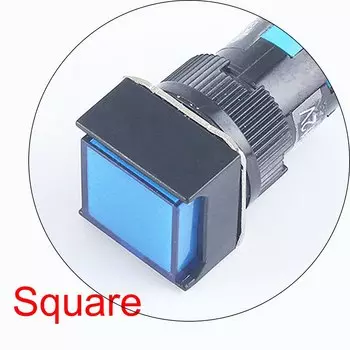 Пластиковые кнопки переключатели DMWD 16 мм 1NO1NC/2NO2NC