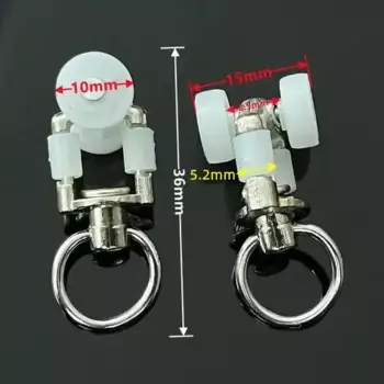 Пластиковые кольца для карнизов 40 шт.