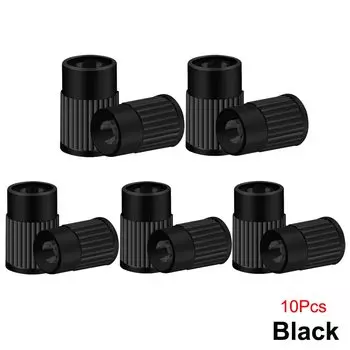 Пластиковые колпачки для клапанов шин, встроенный инструмент для снятия сердечника клапана, универсальные крышки штока для автомобилей, велосипедов и велосипедов, грузовиков, мотоциклов