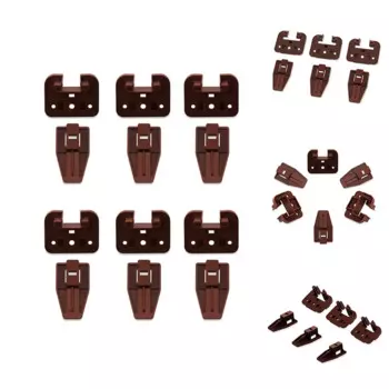 Пластиковые направляющие и направляющие для ящиков, запасная часть для крепления направляющих для ящиков, пластиковые направляющие для ящиков для комода, прочный