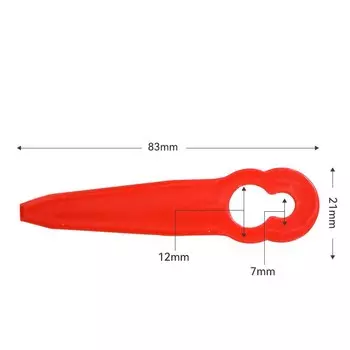 Пластиковые ножи для триммера STIHL FSA 45 FSA 57 (10/20 шт.)