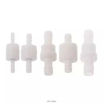 Пластиковые односторонние обратный воды встроенные жидкости обратный клапан для топливной газовой жидкости