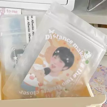 Пластиковые пакеты на молнии N2HAO, прозрачные, 10 шт.