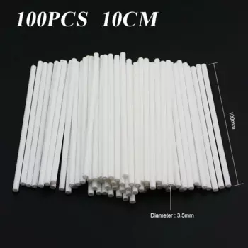 Пластиковые палочки для леденцов MOONBIFFY 100 шт