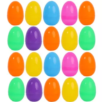 Пластиковые пасхальные яйца, набор из 20/10 штук