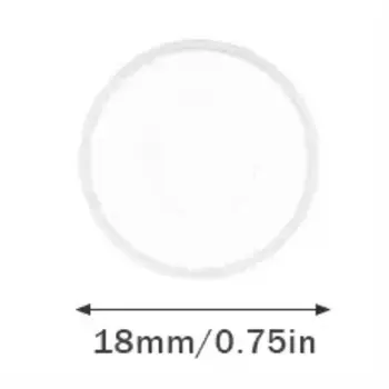 Пластиковые переплетные диски LZN 12 шт.