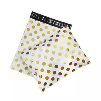 Пластиковые почтовые сумки INPLUSTOP с цветочным принтом 50 шт.