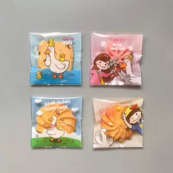 Пластиковые подарочные пакеты PEIPINGKE 100 шт