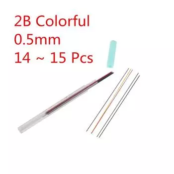 Пластиковые прозрачные механические карандаши 0,5 мм и 0,7 мм