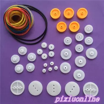 Пластиковые ремни для сборки колес Pixiuonline