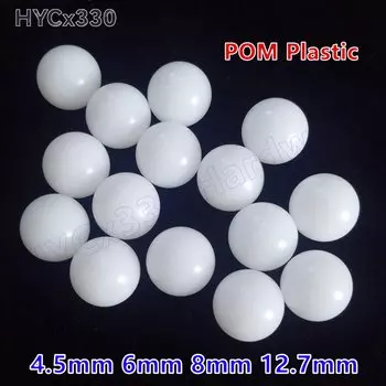 Пластиковые шары из POM 4.5мм 6мм 8мм 12.7мм