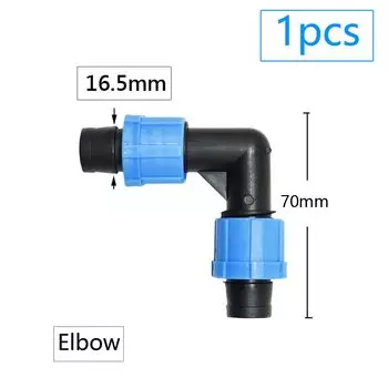 Пластиковые соединители для капельной ленты WZCWJNLGM 16 мм, 4 шт.
