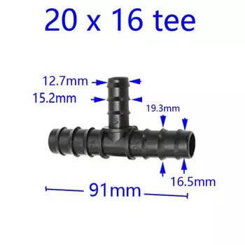 Пластиковые соединители для садового шланга WZCWJNLGM 2 шт.