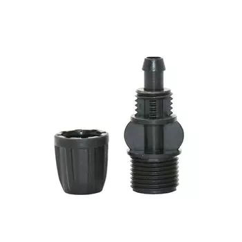 Пластиковые соединители для шланга LWHRR 1/2 на 3/8 дюйма 5 шт