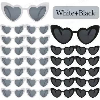 Пластиковые солнцезащитные очки в форме сердца XMSJ