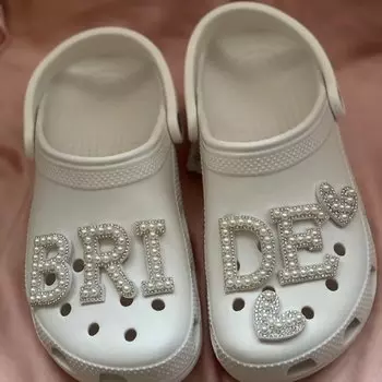 Пластиковые тапочки для невесты HGDTFF