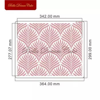 Пластиковые трафареты для торта AK ART KITCHENWARE