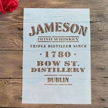 Пластиковые трафареты Jameson 29*21 см