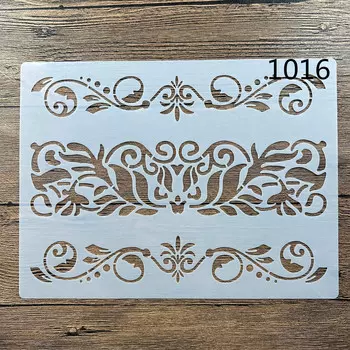 Пластиковые трафареты мандалы PenhuaMoban 29*21 см