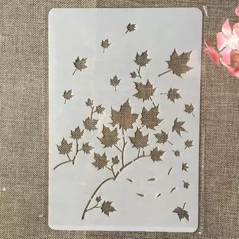 Пластиковые трафареты TIAMECH кленовые листья