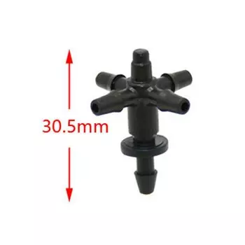 Пластиковые тройники для шланга LWHRR 20 шт