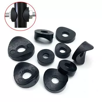 Пластиковые уплотнительные кольца черные круглые 16x6 ~ 25x8 мм