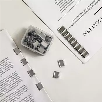 Пластиковые зажимы для бумаги Pelsone