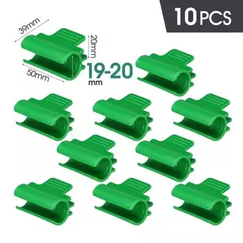 Пластиковые зажимы для теплиц MUCIAKIE 10 шт. 5-20 мм