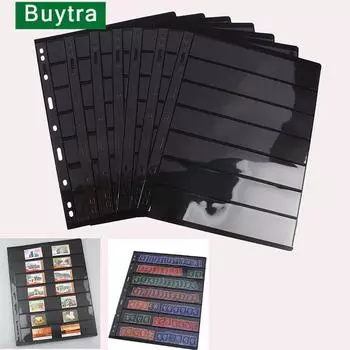 Пластиковый альбом для марок SDJZT, 10 шт.