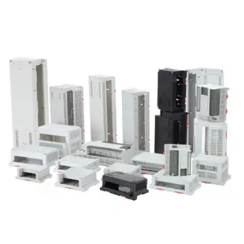 Пластиковый блок питания PLC, промышленный блок управления, электронный инструмент, модуль Adam, корпус, направляющая, терминальная распределительная коробка