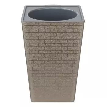 Пластиковый цветочный горшок ACRDDK кирпичного рисунка