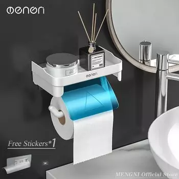 Пластиковый держатель для туалетной бумаги MENGNI