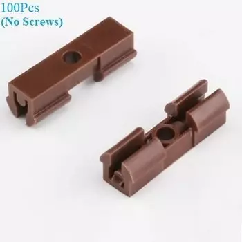 Пластиковый фиксирующий Зажим Кликните на декоративную полоску к стене панели