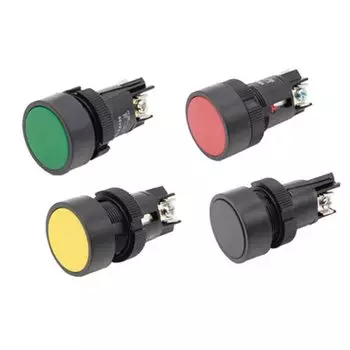 Пластиковый кнопочный переключатель ZHRIVOER XB2 22 мм