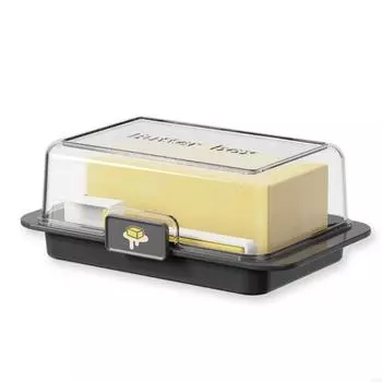 Пластиковый контейнер для масла и сыра