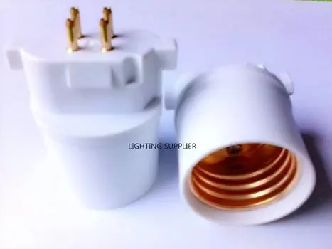 Пластиковый конверсионный держатель лампы GX10Q-E26 250В Full Matcher 2 шт