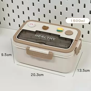 Пластиковый ланч-бокс для девочки