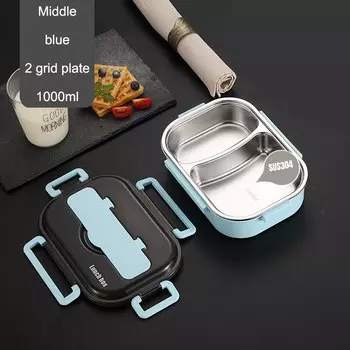 Пластиковый ланч-бокс с подогревом