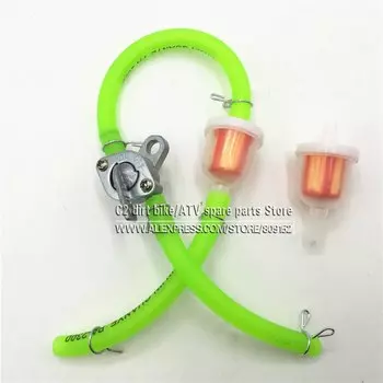 Пластиковый масляный фильтр, топливные краны, топливный шланг для карманного велосипеда, мотоцикла, питбайка, скутера, топливный фильтр, переключатель топливного Шланга