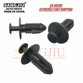 Пластиковый нажим, 20 шт., совместимый с заклепками, колесная арка Mercedes/застежками на подкладку крыла, зажим для бампера A 1249900492