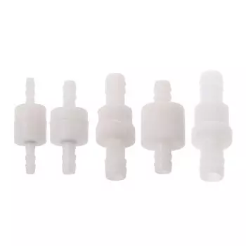 Пластиковый обратный клапан CNWIKIYA 4/6/8/10/12 мм белый