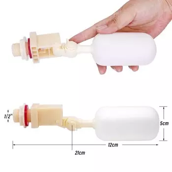 Пластиковый поплавковый клапан JIECARE 1/2 дюйма