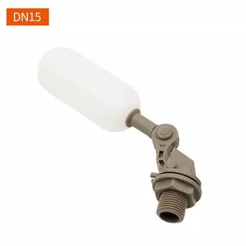 Пластиковый поплавковый шаровой клапан для воды, отключение 1/2 дюйма, 3/4 дюйма, регулируемый поплавковый шаровой переключатель управления водой для резервуара для воды на водяной башне