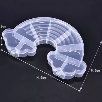 Пластиковый ящик для хранения украшений YAKAMOZ