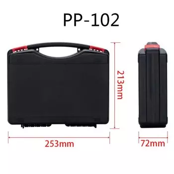 Пластиковый ящик для инструментов OEING pp101/pp102/pp103/pp104b/pp104/pp105 черный