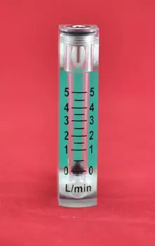Пластиковый расходомер воздуха LZQ-1 1-5LPM (H = 70 мм, расходомер кислорода) без клапана.