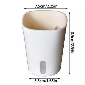 Пластиковый самополивающийся настольный горшок WHPHous